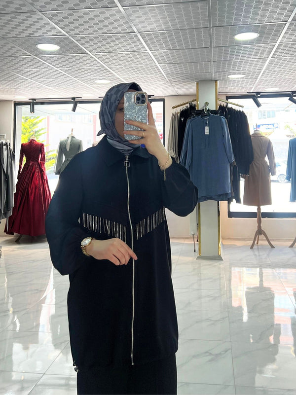 Taşlı Spor Ceket