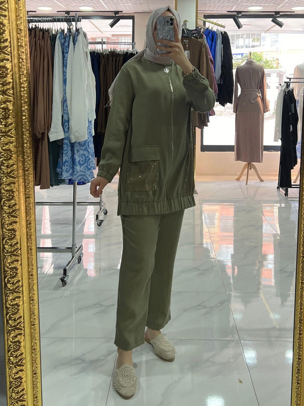 Armine Trend Cep Detaylı Takım